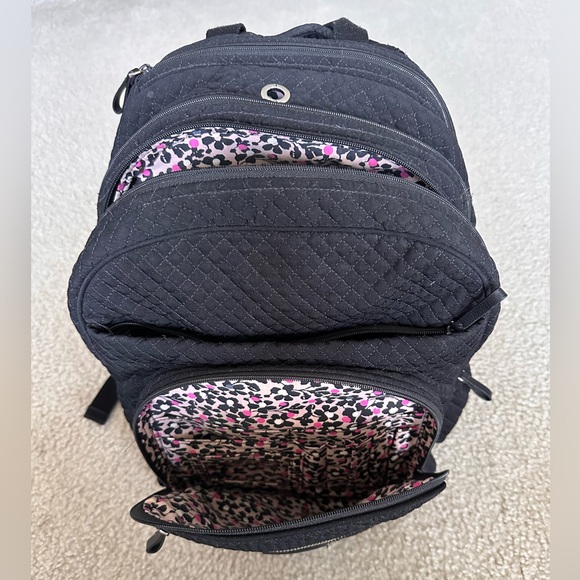 Black Vera Bradley Backpack - Picture 3 of 3